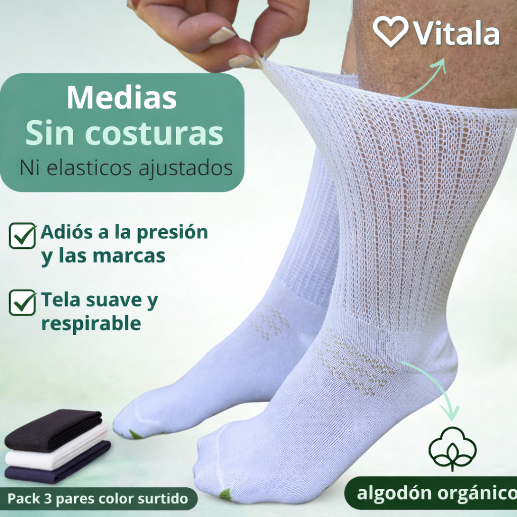 Medias para Diabéticos – Mejor Circulación y Confort